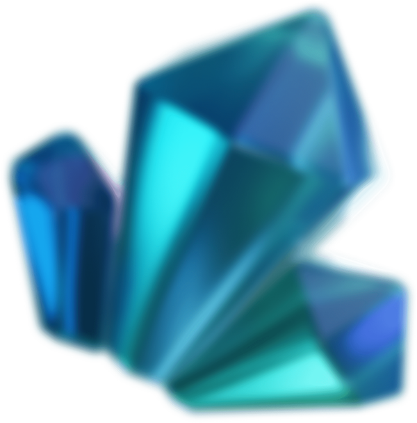 Image d'un cristal en 3D